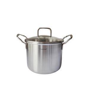 厚重Chockmen 18/10不锈钢家用小汤锅18CM加深高汤锅炖煮锅电磁炉