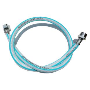 4分不锈钢内外丝延长加长管高级PVC食用级进水管30cm公分连接软管