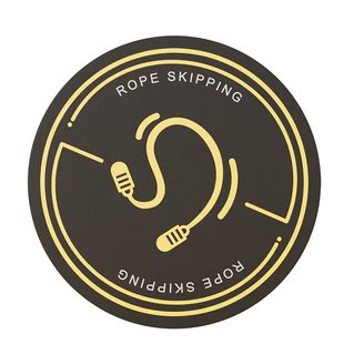 室内原地跑步垫专用居家超慢跑家用圆形减震垫防滑隔音加厚地垫子