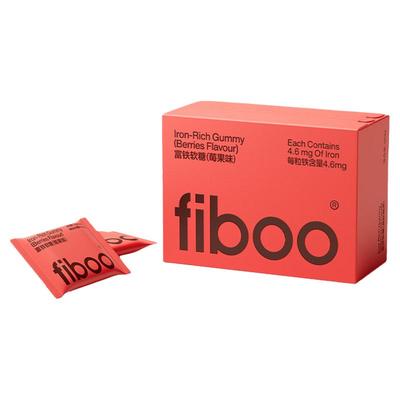 FIBOO富铁软糖含铁4.6mg/粒