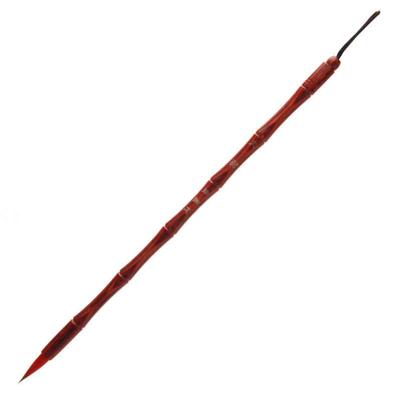 【绘物志】 抄经 书法 血滴子 小楷 小红毛 水彩 画 毛笔 火羽