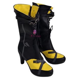 漫工坊卡拉比丘奥黛丽cos鞋子定制动漫游戏cosplay靴子来图定做