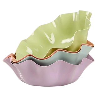 水果盘家用客厅果盘现代简约茶几零食盘可爱创意水果盆塑料干果盘