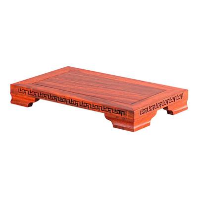 黑檀木实木长方正方形底座摆件鱼缸花瓶盆景佛像瓷器工艺品木托架