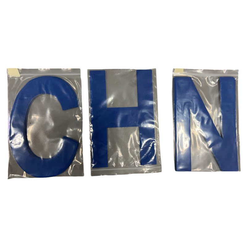 OP帆船 蓝色帆号数字 蓝色C
