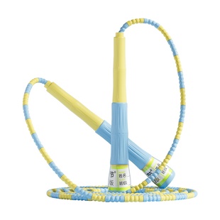 易上手竹节跳绳儿童小学专用绳幼儿园子一年级专业初学竹节绳跳神