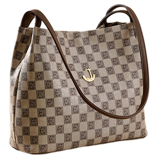 星期六女包高级质感经典老花托特包新款洋气大容量腋下单肩包轻便