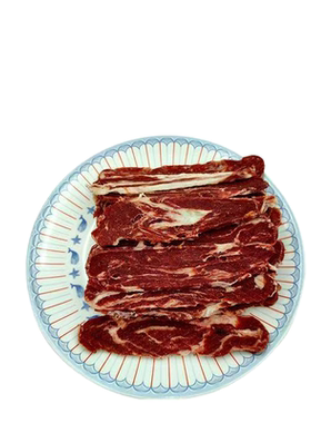 雪花牛肉片狗狗零食肥牛五花肉片磨牙洁齿训练奖励大中小通用