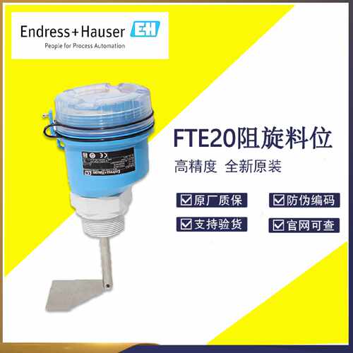 议价阻旋式料位计德国EH恩德斯豪斯阻旋式物位FTE20 FTE30 限位开