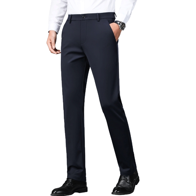 罗蒙秋冬加绒休闲裤男