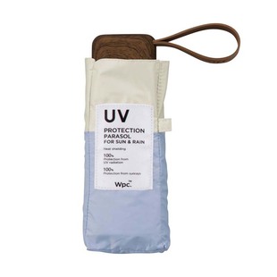 日本wpc遮阳伞五折伞迷你小巧便携晴雨两用防晒防紫外线太阳伞