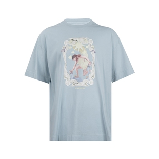 GIVENCHY纪梵希男士字母图案印花圆领套头短袖T恤男推广XY