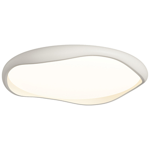 全光谱护眼卧室吸顶灯高亮现代简约奶油风极简大气书房餐厅灯具