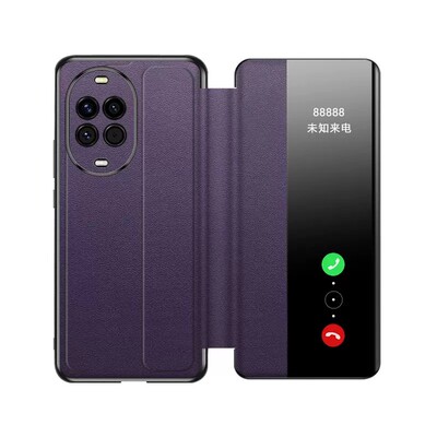适用华为nova15手机壳翻盖皮套
