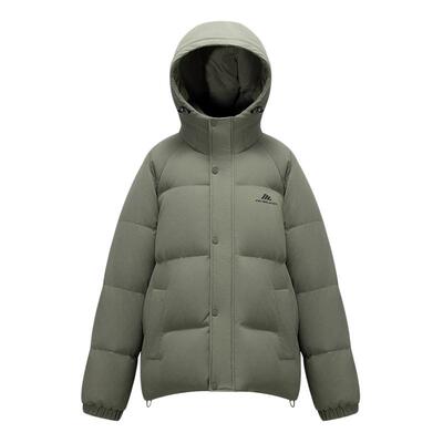美特斯邦威连帽保暖羽绒服