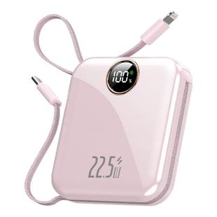 顺丰包邮【国家3C认证丨顶配10000毫安】冠军者自带双线充电宝可上飞机移动电源小巧适用于苹果10000毫安