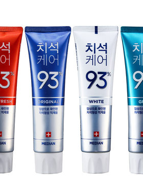 韩国爱茉莉93牙膏清新口腔进口