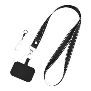 手机挂绳结实耐用女款高端挂脖手机绳子固定卡片贴片新款安全防丢手机壳手机链男女款