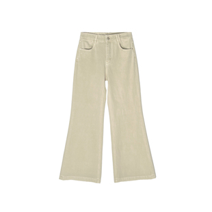 显瘦不贴腿！~高腰筒喇叭牛仔裤女早春2026新款弹力显瘦拖地裤子