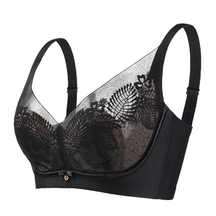 ALDOLA/雅黛俪内衣女大胸显小兔耳杯防凸点收副乳防下垂文胸罩