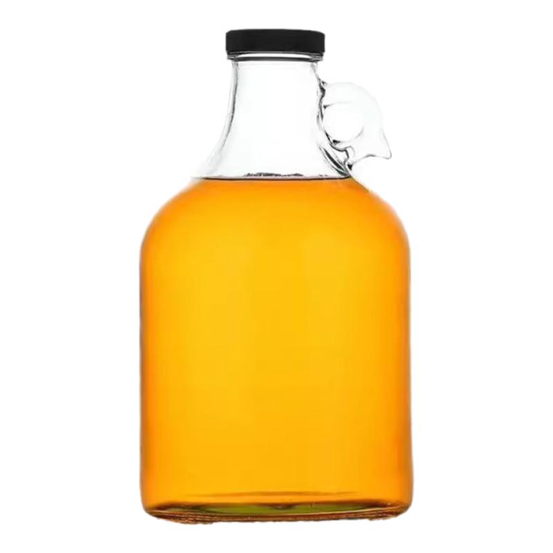 2斤分装玻璃泡酒壶带密封盖