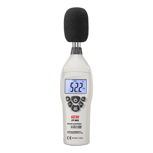 CEM华盛昌噪音分贝测试仪噪音计家用工业噪声音量测量仪 DT-805