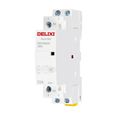德力西家用交流接触器CDCH8S 40A 20A 25A 2常开 宾馆NCH8接触器