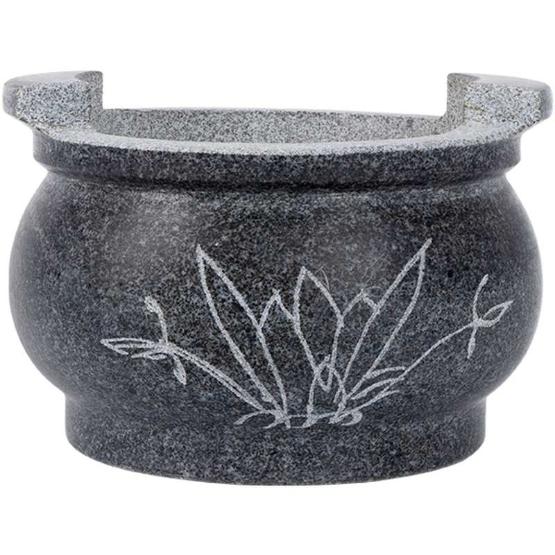 石雕香炉石头香炉用品