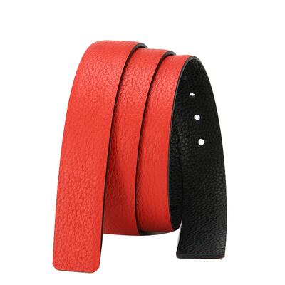 无头皮带女士真皮腰带菲拉替换带