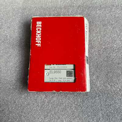 倍福EL9550模块全新原装正品带码德国制造24VD