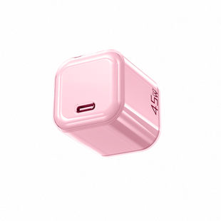 适用苹果手机平板充电器快充套餐iPhone17promax充电头45W便携小冰砖苹果16/15官方正品1M编织数据线PD协议插