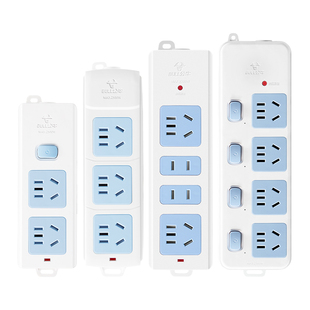 公牛插座插排不带线正品插板排插无线电插板1/2/3/4孔插位接线板