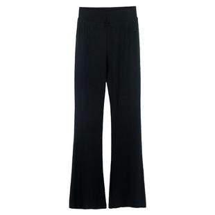 儿童舞蹈服套装女童芭蕾舞体操服练功裤子黑色长袖上衣分体喇叭裤