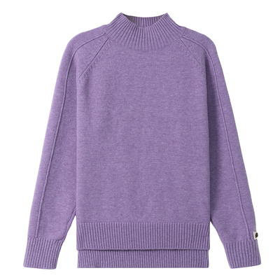 常规直筒裙厚款套头半高领秋冬