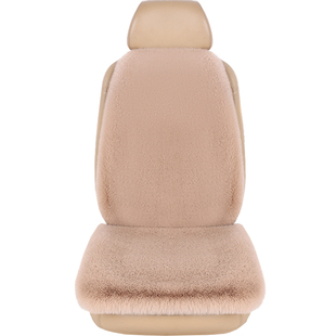 冬季汽车坐垫冬毛绒保暖加厚单片座椅主驾驶后排座位垫子汽车座垫