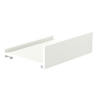 床下收纳架带轮收纳架子床边挡板可移动床尾挡板床底置物架