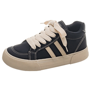 人本官方旗舰店冬季女鞋复古休闲软底加绒帆布鞋女保暖二棉鞋百搭