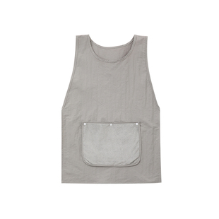 FASOLA家务罩衣防水防污罩衫干活专用带绒布可擦手厨房做饭围裙