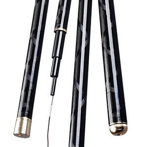 大禾黑棍鱼竿超轻超硬细28调19最的黑坑鲤鱼鲫鱼手杆台钓鱼竿鱼杆