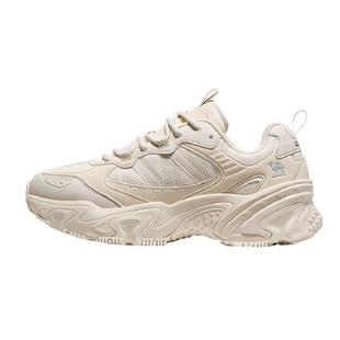 骆驼星尘运动鞋女款2025秋冬新款女鞋休闲鞋子厚底增高复古老爹鞋