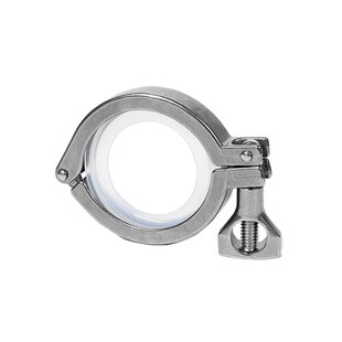 304不锈钢卡箍硅胶垫片套装卡扣接头密封抱箍快接卫生级方便安装