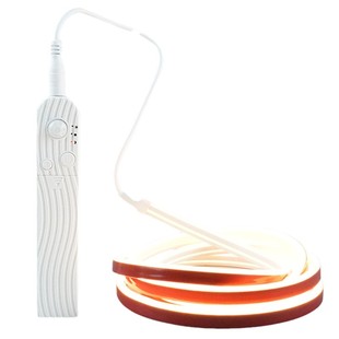 LED智能USB人体感应灯带5v充电霓虹卧室橱柜灯床底免插电起夜灯条