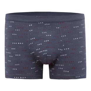 顶瓜瓜顶呱呱纯棉男士平角裤底裤彩棉印花夏季新品中腰内裤男四角