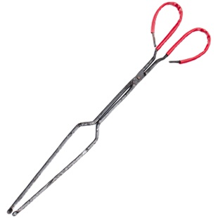 长柄老式火钳蜂窝煤铁钳扁头垃圾夹钩子煤球火剪农村灶膛柴煤炉夹