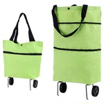 购物袋带轮子可折叠买菜小拉车拖轮便携式女大容量包家用超市神器