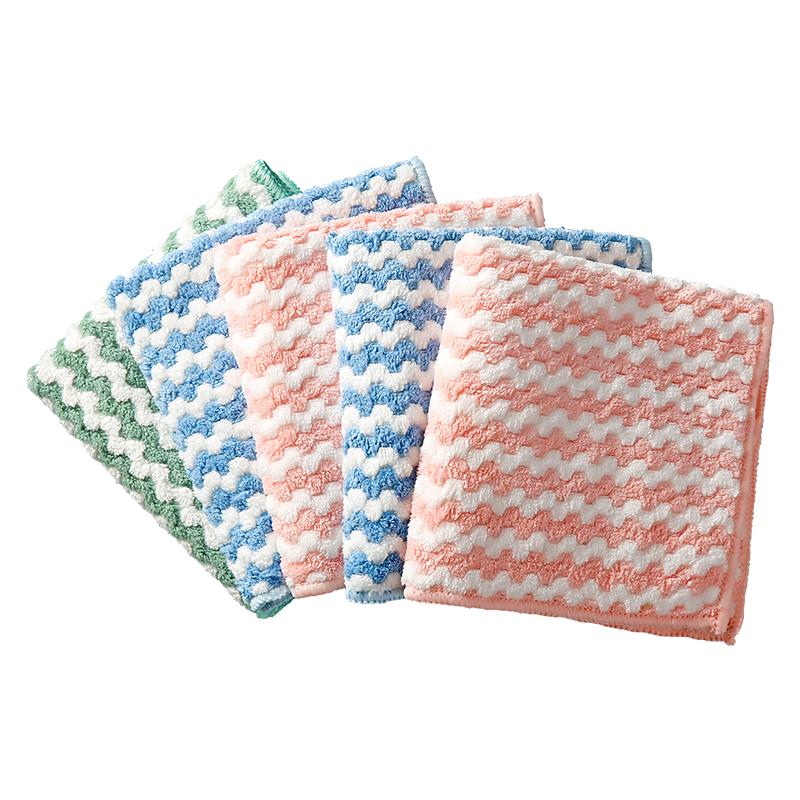 洗碗布厨房抹布不沾油洗碗神器厨房用品清洁用具百洁布洗碗巾