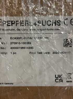 议价ECA30PL-05C4A-B17BP:NN 倍加福，全新正品 期货10-15周