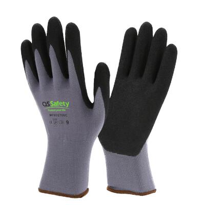 6双QSSafety防滑氨纶防护手套