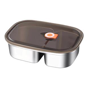 316不锈钢饭盒分格加深上班族学生饭盒微波炉加热大容量便当盒