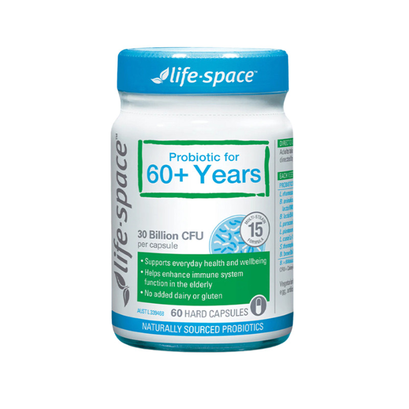 益倍适中老年60+养胃益生菌胶囊
